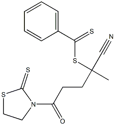 苯氰二硫酸,1-氰基-1-甲基-4-氧代-4-(2-硫代-3-噻唑烷基)丁酯