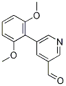 5-(2,6-DiMethoxyphenyl)-3-pyridinecarbaldehyde