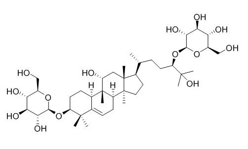 (3beta,9beta,10alpha,11alpha,24R)-11,25-Dihydroxy-9-methyl-19-norlanost-5-ene-3,24-diyl bis-beta-D-glucopyranoside
