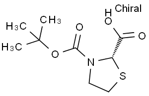 (S)-3-(叔丁氧基羰基)噻唑烷-2-羧酸