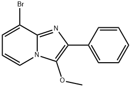 Imidazo[1,2-a]pyridine, 8-bromo-3-methoxy-2-phenyl-