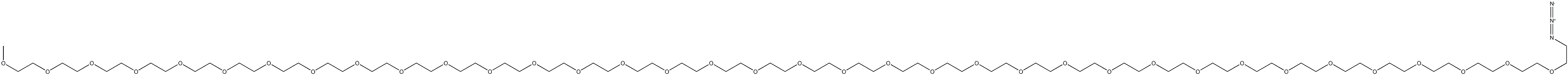Methoxypolyethylene  glycol  azide