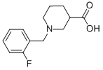 1-(2-fluorobenzyl)piperidine-3-carboxylic acid