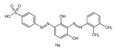 4-[2-[3-[2-(2,3-Dimethylphenyl)diazenyl]-2,4-dihydroxyphenyl]diazenyl]-benzenesulfonic Acid Sodium S