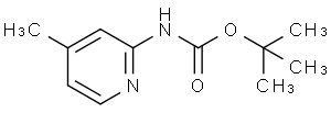 N-(4-甲基-2-吡啶基)-氨基甲酸-1,1-二甲基乙酯
