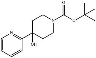 TERT-BUTYL 4-HYDROXY-4-(PYRIDIN-2-YL)PIPERIDINE-1-CARBOXYLATE