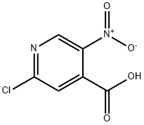 2-氯-5-硝基吡啶-4-甲酸<2-氯-5-硝基-4-羧基吡啶>