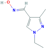 1-ethyl-3-methyl-4-pyrazolecarboxaldehyde oxime