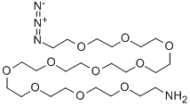 AZIDO-PEG10-AMINE,叠氮十聚乙二醇氨基,N3-PEG10-NH2