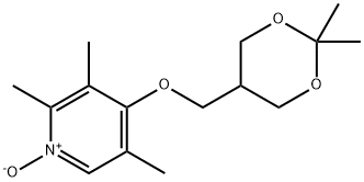 4-(2,2-二甲基-1,3-二氧杂环己烷-5-基)甲氧基-2,3,5-三甲基吡啶氮氧化物