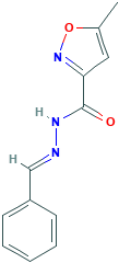 5-Methyl-3-isoxazolecarboxylic Acid Benzylidenehydrazide