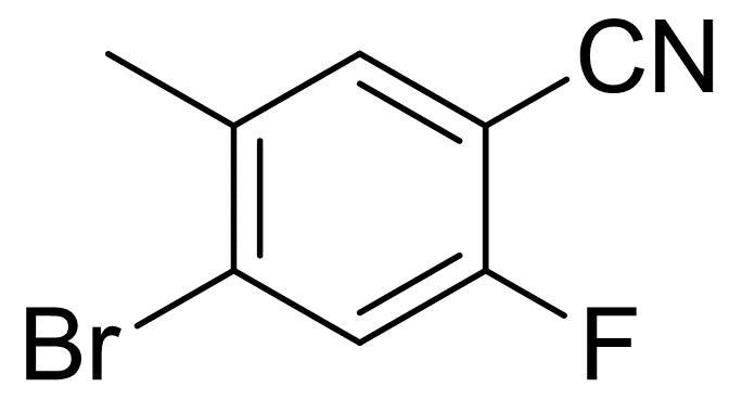 Benzonitrile, 4-bromo-2-fluoro-5-methyl-