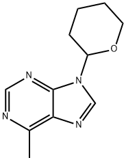 6-methyl-9-(tetrahydro-2-pyranyl)purine