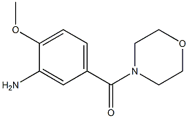2-甲氧基-5-(吗啉-4-羰基)苯胺
