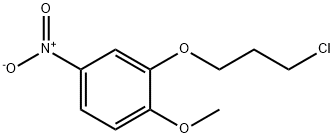 1-(2-methoxy-5-nitrophenoxy)-3-chloropropane