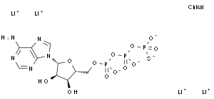 5'-(Γ-硫代)三磷酸腺苷四锂盐