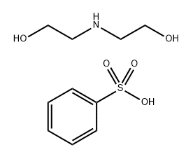 benzenesulphonic acid, compound with 2,2'-iminodiethanol (1:1)