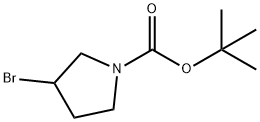 1-Pyrrolidinecarboxylic acid, 3-bromo-, 1,1-dimethylethyl ester