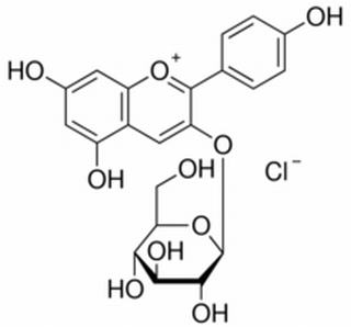 Pelargonidin 3-β-D-glucopyranoside