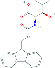 (2S,3R)-2-((((9H-芴-9-基)甲氧基)羰基)氨基)-3-羟基-4-甲基戊酸