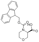 (3R)-4-(9H-fluoren-9-ylmethoxycarbonyl)morpholine-3-carboxylic acid