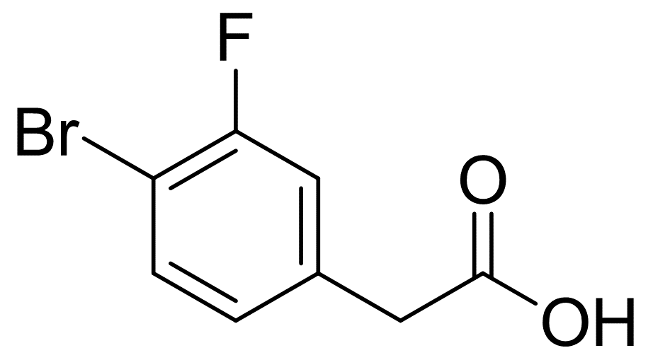 4-Bromo-3-fluorophenylacetic acid