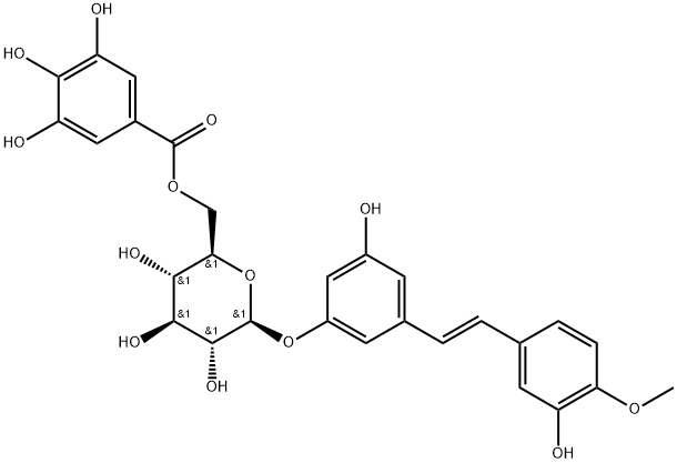 土大黄苷 6''-O-没食子酸酯