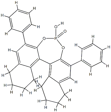 (11bS)-8,9,10,11,12,13,14,15-八氢-4-羟基-2,6-二苯基-4-氧化物-二萘并[2,1-d:1',2'-F][1,3,2]二氧杂膦