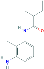 N-(3-amino-2-methylphenyl)-2-methylbutanamide(SALTDATA: FREE)