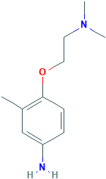 4-[2-(dimethylamino)ethoxy]-3-methylaniline