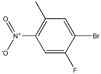 1-溴-2-氟-4-硝基-5-甲基苯
