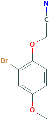 2-(2-溴-4-甲氧基苯氧基)乙腈