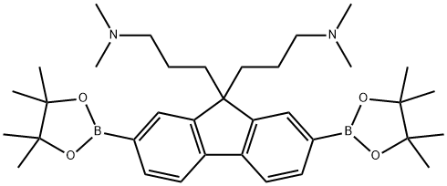 3,3'-(2,7-Bis(4,4,5,5-tetramethyl-1,3,2-dioxaborolan-2-yl)-9H-fluorene-9,9-diyl)bis(N,N-dimethylpropan-1-amine)