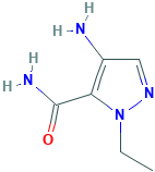 4-amino-2-ethylpyrazole-3-carboxamide