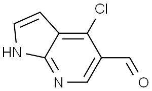 4-氯-5-甲醛氮杂吲哚