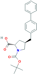 (2S,4R)-4-([1,1'-联苯]-4-基甲基)-1-(叔丁氧基羰基)吡咯烷-2-羧酸
