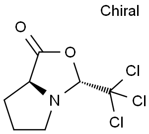 四氢-(3R)-三氯甲基-顺式-四氢吡咯[1,2-c]恶唑-1-酮