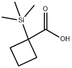 Cyclobutanecarboxylic acid, 1-(trimethylsilyl)-