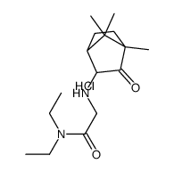 Acetamide,N,N-diethyl-2-((2-oxo-3-bornyl)amino)-,hydrochloride