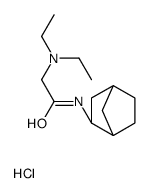 Acetamide,2-(diethylamino)-N-(2-norbornanyl)-,hydrochloride,exo