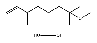 1-Octene, 7-methoxy-3,7-dimethyl-, reaction products with hydrogen peroxide