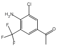1-(4-amino-3-chloro-5-(trifluoromethyl)phenyl)ethanone