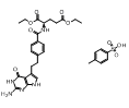 N-(4-[2-(2-氨基-4,7-二氢-4-氧-3H-吡咯[2,3-d]嘧啶-5-基)乙基]苯甲酰)-L-谷氨酸二乙酯对甲苯磺酸盐