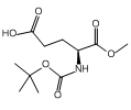 (2S)-2-[(tert-butoxycarbonyl)amino]-5-methoxy-5-oxopentanoic acid (non-preferred name)