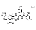 (6R,7R)-7-{[(4-hydroxyphenyl){[(6-methyl-4-oxo-1,4-dihydropyridin-3-yl)carbonyl]amino}acetyl]amino}-3-{[(1-methyl-1H-tetrazol-5-yl)sulfanyl]methyl}-8-oxo-5-thia-1-azabicyclo[4.2.0]oct-2-ene-2-carboxylic acid