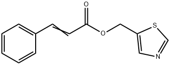 2-Propenoic acid, 3-phenyl-, 5-thiazolylmethyl ester