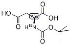 L-Aspartic-15N  acid,  N-t-Boc  derivative,  N-(tert-Butoxycarbonyl)-L-aspartic  acid-15N