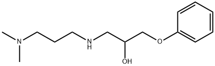 2-Propanol, 1-[[3-(dimethylamino)propyl]amino]-3-phenoxy-