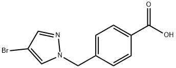 4-[(4-溴-1H-吡唑-1-基)甲基]苯甲酸