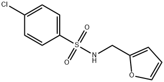 Benzenesulfonamide, 4-chloro-N-(2-furanylmethyl)-